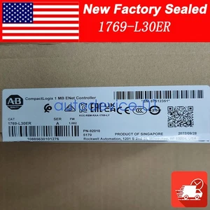Allen-Bradley 1769-L30ER CompactLogix 1 MB ENet Controller New AB 1769L30ER - Picture 1 of 20