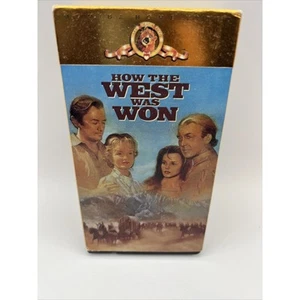 How the West Was Won 2-Tape Set VHS Video Western Action Color MGM Home Video - Picture 1 of 9
