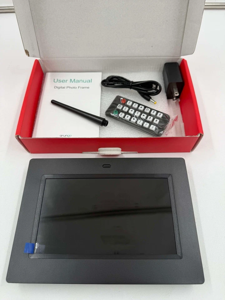 7 Inch Digital Picture Frame Digital Photo Frame Ips Display Full View - Image 1 of 4