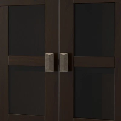 Simpli Home Artisan Wood 38" Transitional Medium Cabinet in Tobacco Brown - Image 1 of 4