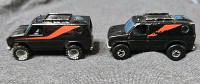 De colección Hot Wheels 1977 Real Riders & Black Wall Baja Breaker A Team Van Lote 2 Foto 1 de 4
