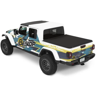 77426-35 Bestop Tonneau Cover Leather Grained Vinyl Supertop Series Soft Foto 1 de 2