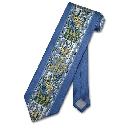 Antonio Ricci SILK NeckTie Made in ITALY Geometric Design Mens Neck Tie #3102-6 - Image 1 of 2