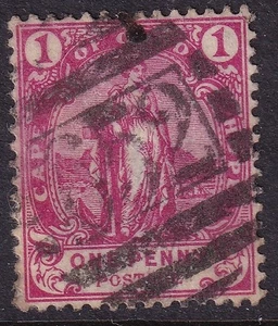 KAP der GUTEN HOFFNUNG ZIFFERNSTEMPEL / STEMPEL "652" unbekanntes Amt - Bild 1 von 1