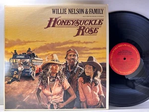 Country 2LP WILLIE NELSON Honeysuckle Rose Columbia 1980 1st Press VG+ - Picture 1 of 3