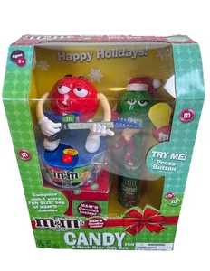M&M's Holiday Rockstar Candy Figuren rot grün - Bild 1 von 5