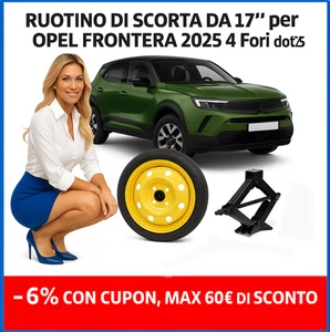 ✅17" Reserverad für Opel Frontera 2025 4-Loch DOT2025 mit Wagenheber x SUV✅ - Bild 1 von 11