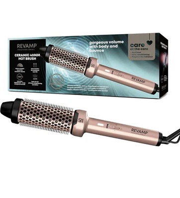 Revamp Ceramic 40mm Hot Brush - Gold Edition