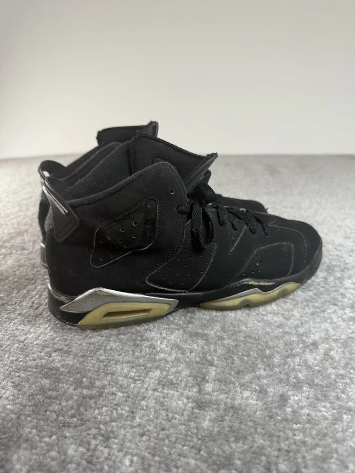 Nike Air Jordan 6 Retro GS ‘Chrome’ Size 6.5Y DX2835-001 - No Box - Image 1 of 4