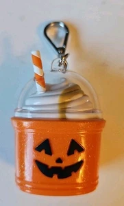 Bath & Body Works Spiced Pumpkin Latte with Straw Keychain Decor - Picture 1 of 5