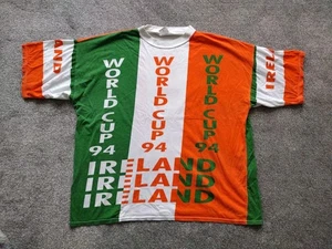 Vintage 1994 FIFA World Cup Ireland T-Shirt Herren XL Soccer Football Rare - Bild 1 von 5