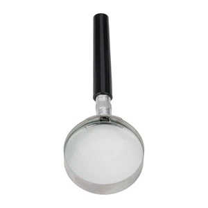 Hochwertig Neu Praktisch Langlebig Lupe 2 Zoll Glasgriff Kompakt Leicht - Picture 1 of 12