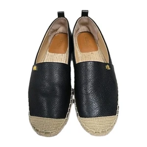 Lauren Ralph Lauren Cameryn Espadrilles flache Slipper schwarz Damengröße 9,5 - Bild 1 von 7