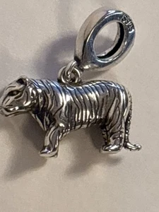 Pandora Sterling Silber Charm Tiger - Bild 1 von 1