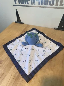 Dinosaur Baby Security Blanket Lovey With Soft Plush & Satin Trim By Cloud Islan - Picture 1 of 5