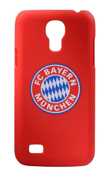 Back Cover FC Bayern Samsung Galaxy S4 Mini Rot Handyhülle Handytasche FCB - Bild 1 von 1