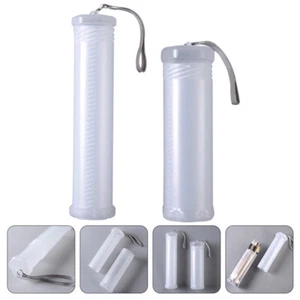 2 Pcs Telescopic Pen Holder Paint Brush Case Drawing Pencils Travel Student - Picture 1 of 12