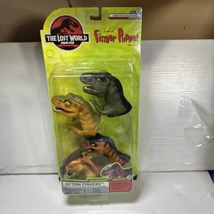 1997 Lost World Jurassic Park Fingerpuppen Kenner Actionfigur NEU VERSIEGELT - Bild 1 von 11