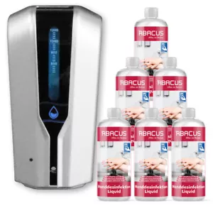 (79,90€/Set) Sensor-Desinfektionsmittelspender mit 6 L Handdesinfektion Liquid - Bild 1 von 4