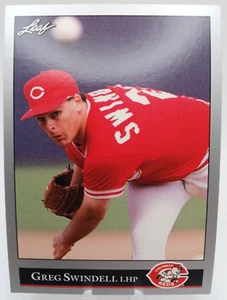 Cincinnati Reds 1992 Leaf - #384 Greg Swindell - Bild 1 von 2