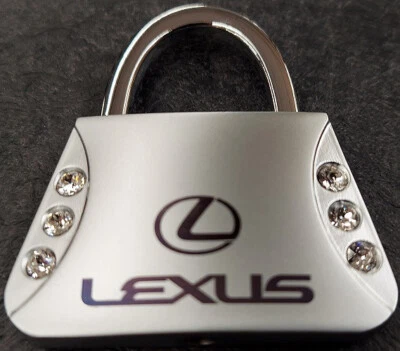 Lexus Swarovski Cristal Cartera Llavero Transparente Llavero Foto 1 de 2