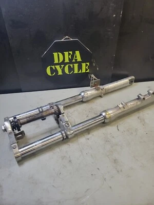 🔥 1992 87-97 Kawasaki VN1500 Vulcan 1500 OEM tubos de horquilla árbol de suspensión delantera Foto 1 de 4