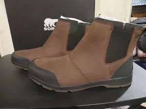 Neu mit Etikett braun & schwarz Sorel Ankeny II Chelsea Herrenstiefel, 12 - Bild 1 von 3
