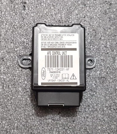 FORD MONDEO 4 IV 2007-11 CENTRALINA AFS FARI FANALI 7S7113K031AF ORIGINALE - Immagine 1 di 3