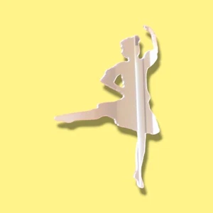 Espejos acrílicos con forma de bailarina Highland - varios tamaños - Imagen 1 de 1