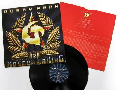 GORKY PARK Moscow Calling LP 1992 Original press VG+ vinyl Def Leppard style AOR - Image 1 of 4