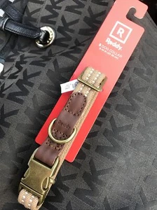 Reddy Dog Collar TAN Size Sm Metal Buckle - Picture 1 of 3