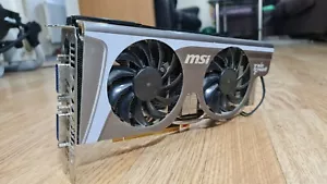 1GB MSI GeForce GTX n560ti GPU Graphics Video Light Gaming Card, Twin Frozr Ti - Picture 1 of 12