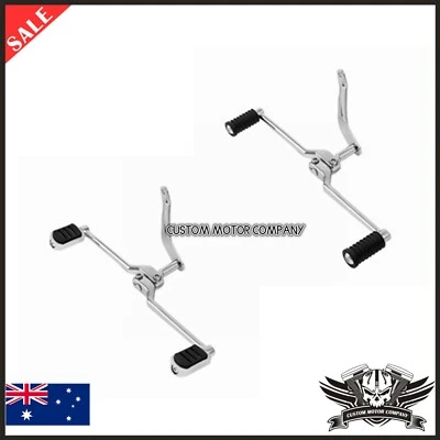 Brazo de palanca de cambios de palanca de cambios de punta de talón de motocicleta Harley Softail Deluxe Fat Boy Foto 1 de 4