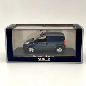 Norev 1/43 Peugeot Bipper Van Blue Diecast Models Car Christmas Gift Collection - Picture 1 of 7