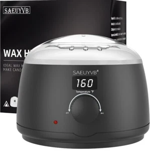 ✅Professional Digital Wax Warmer with Lid and 16oz Pot for Hair Removal (Black)✅ - Picture 1 of 5