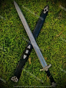 Custom Hand Forged NORTHMAN Sword Viking Sword Medieval Battle Ready W\Scabbard - Picture 1 of 3
