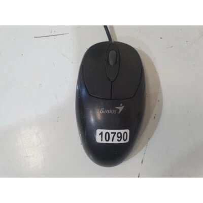 Genius XScroll GM-120014 Optical Mouse Black Wired USB 2-Button Scroll Wheel - Image 1 of 4