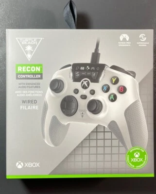 Turtle Beach Recon WIRED Controller for XBOX ONE / SERIES X/S / PC [ WHITE ] NEW - Image 1 of 4