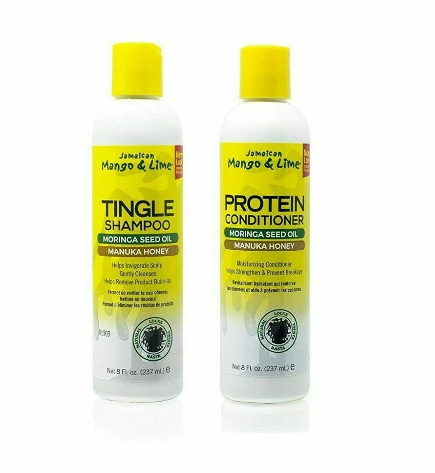 Champú y acondicionador de proteínas Jamaican Mango & Lime Tingle dúo 8 fl. oz cada uno Foto 1 de 1