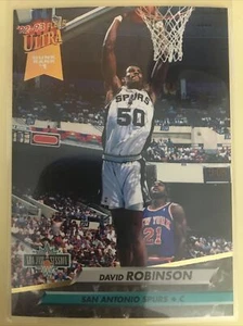 1992-93 Fleer Ultra DAVID ROBINSON #201 Dunk Rank #1 NRMT-MT; Qty available - Picture 1 of 2