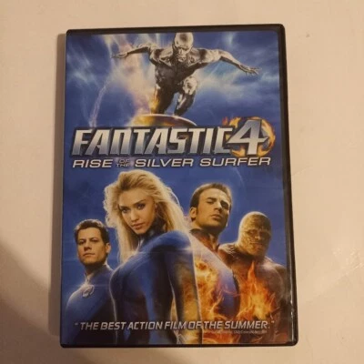 Fantastic Four: Rise of the Silver Surfer (DVD, 2007) Sci-Fi Action Marvel Foto 1 de 4