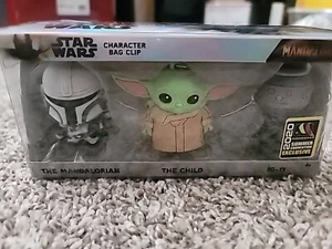 Disney Star Wars Figur Tasche Clip Set MANDALORIAN DAS KIND IG-11 - Bild 1 von 2