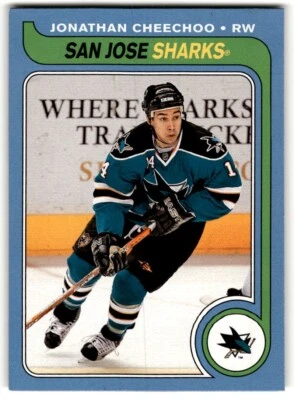 2008-09 O-Pee-Chee '79-80 Retro Jonathan Cheechoo #396 San Jose Sharks - Image 1 of 2