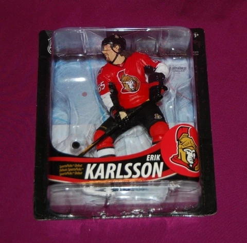 OTTAWA SENATORS ERIK KARLSSON #65NHL SERIES 33 ACTION FIGURES Cover