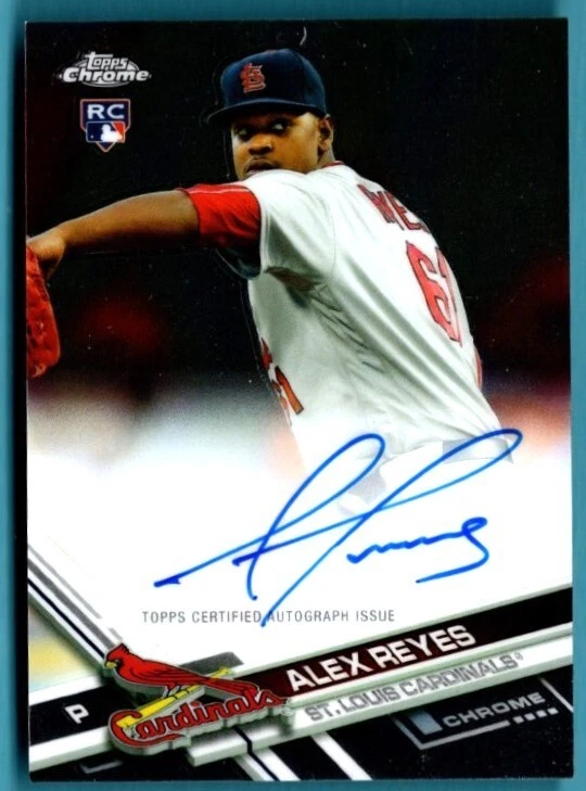 2017 TOPPS Chrome  Autograph Auto Alex Reyes   Card # RA-AR - Image 1 of 1
