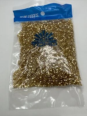Cubo TOHO de 1,5 mm forrado en plata cuentas de semillas de topacio Lt TC-01-22 paquete de 100 g Foto 1 de 3