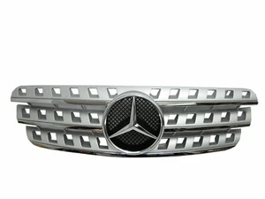 W163 1998-2005 GRILLE/GRILL 3FIN CHROME/SILVER for Mercedes-Benz V1 - Picture 1 of 4