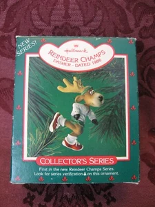 Punze 1986 Rentier Champs Ornament - sehr schön! - Bild 1 von 2