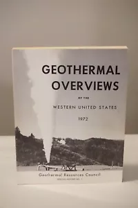 Geothermische Übersichten der westlichen Vereinigten Staaten Band 1 - 1972 Softcover - Bild 1 von 5