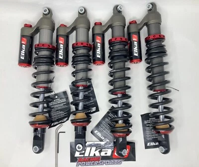 Amortiguadores ELKA SUSPENSIÓN ETAPA 3 DELANTEROS Y TRASEROS YAMAHA GRIZZLY 700 16-21 CAJA ABIERTA Foto 1 de 4